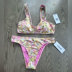 Hurley Cheeky Pastel Floral Bikini